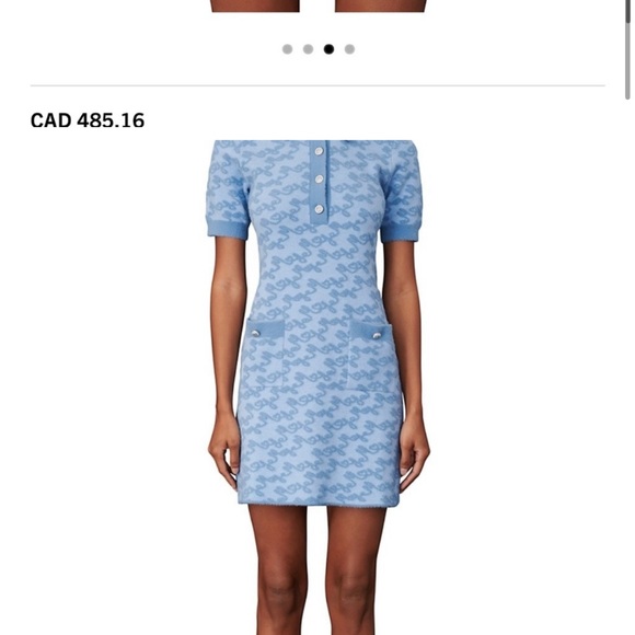 Maje Roetic Dress Size Uk34 (XS) - Picture 3 of 4